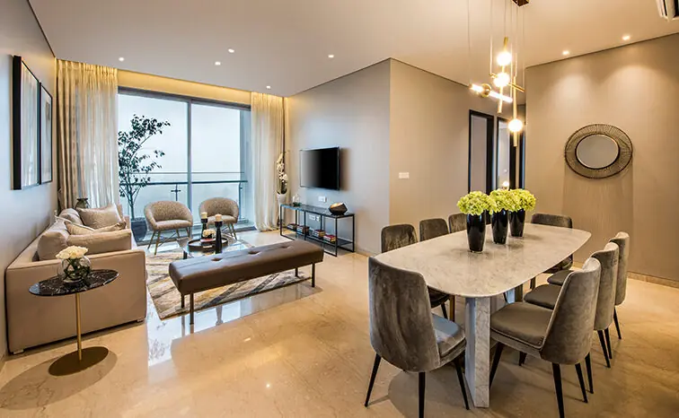 Narang Privado Thane 3 BED Tour